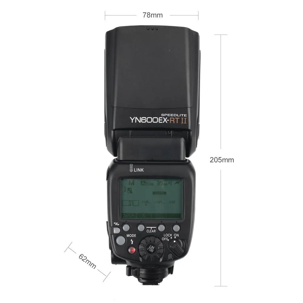 Беспроводная вспышка YONGNUO YN600EX-RT II 2 4G HSS 1/8000s Master Flash Speedlite для камеры Canon 600EX-RT YN600EX RT +