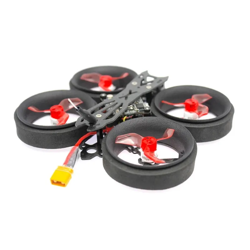 HBFPV DX40 40 мм EVA Ducted 2-3S HD FPV гоночный Дрон вертолет с несколькими несущими винтами