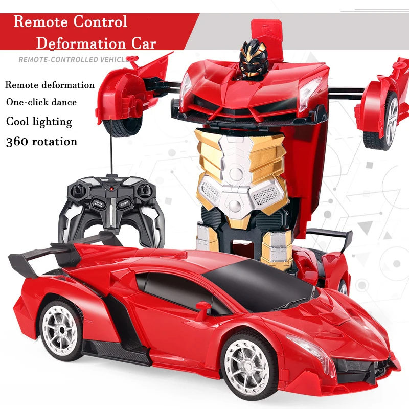 jmu 2in1 electric rc car transformation robots sports vehicle model robots toys cool deformation car kids toys gifts for boys free global shipping