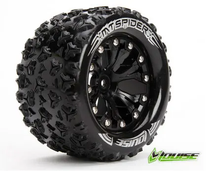 Louise 2.8MT 1/10 monster truck small Summit E Revo of trax savage xs Запчасти для шин hub 12 мм 4 шт. L-T3202SBH | Игрушки