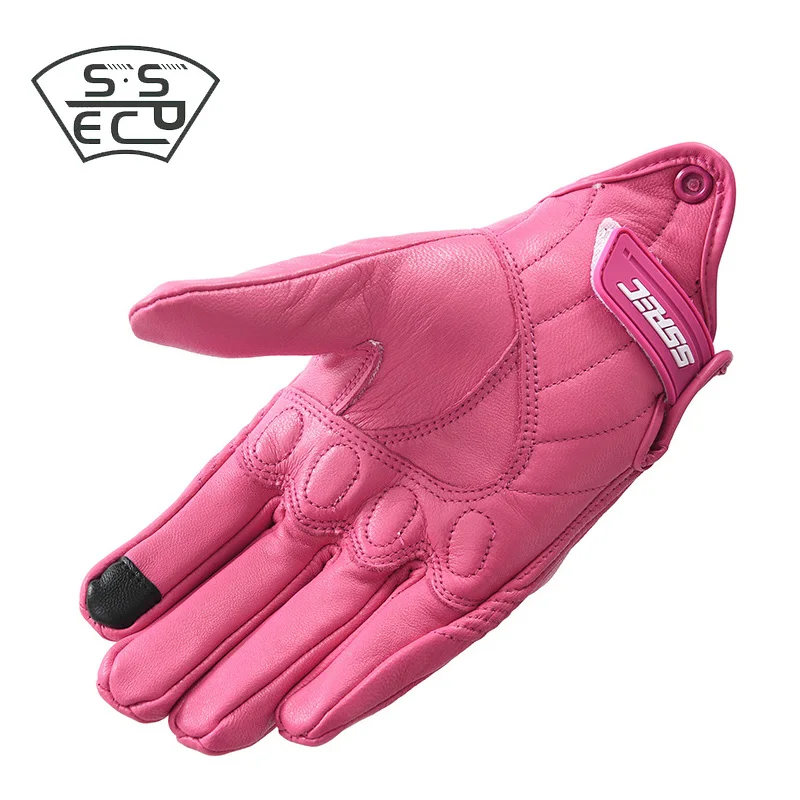 Женские мотоциклетные перчатки с сенсорным экраном для мотокросса