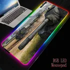 Большой игровой коврик для мыши Mairuige World of Tanks, RGB, USB, светодиодная подсветка, компьютерный коврик, резиновый коврик для клавиатуры, Настольный коврик для CSGO
