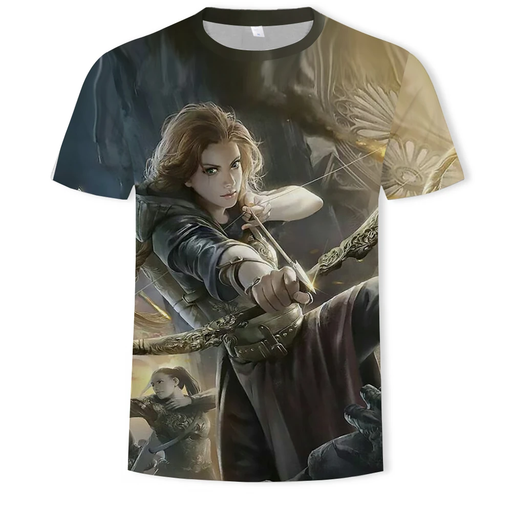 

New 3D Legendary Printed T-shirt Summer Round Neck Short-Sleeved Top Men's Sports T-shirt Boys Fashion Casual T-shirt