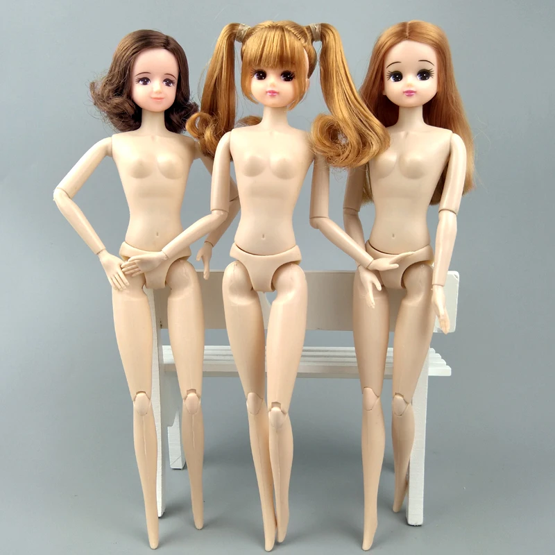 Детская игрушка красивая кукла с головой и 12 шарнирами Подвижная телом для Licca 1/6