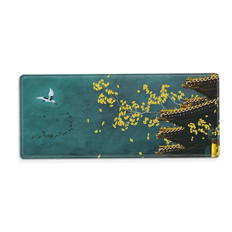 

Flower Pad Large Black Gaming Mouse Pad Floral Mousepad Gamer 900x400 Rubber Keyboard Mats Desk Pad Mat Table Decoration Carpet