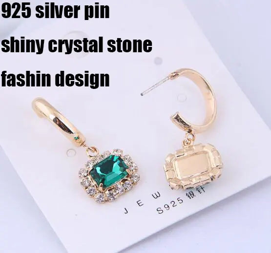 Модные Ювелирные изделия Новое поступление Стразы Покрытые Кристаллами Серьги