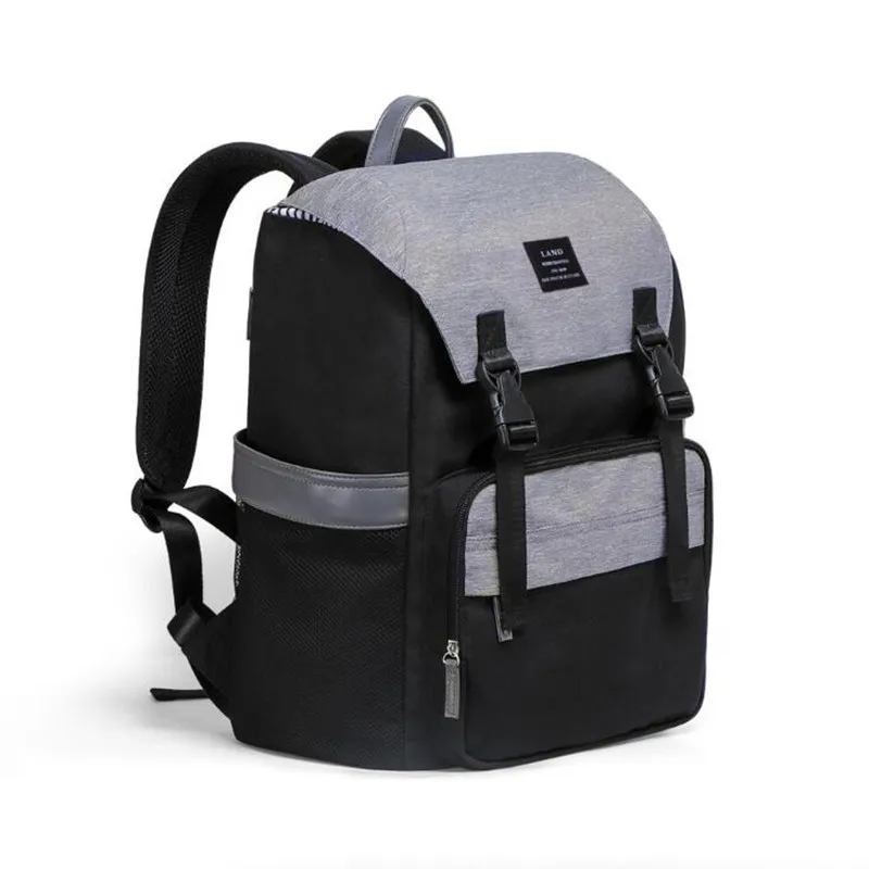 Сумка для подгузников LAND Mommy рюкзак мамы большая вместительность дорожная сумка