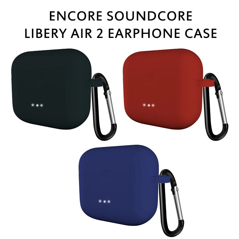 Силиконовый чехол для наушников Anker Soundcore Liberty Air 2 защитный противоударный