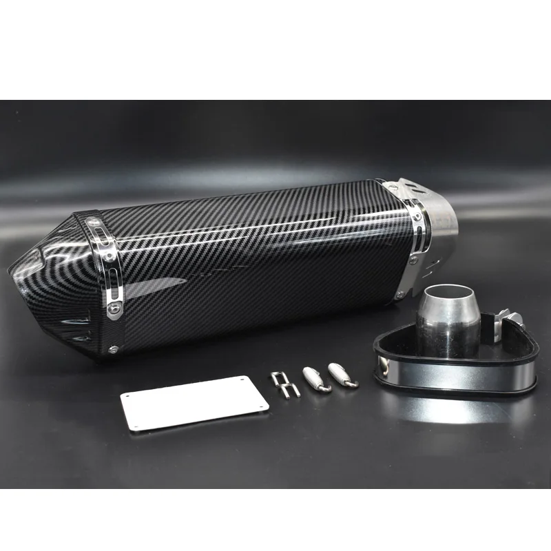 Мотоцикл Yoshimura выхлопная Универсальная головка из углеродного волокна для лица мотоцикл глушитель Escape с db killer
