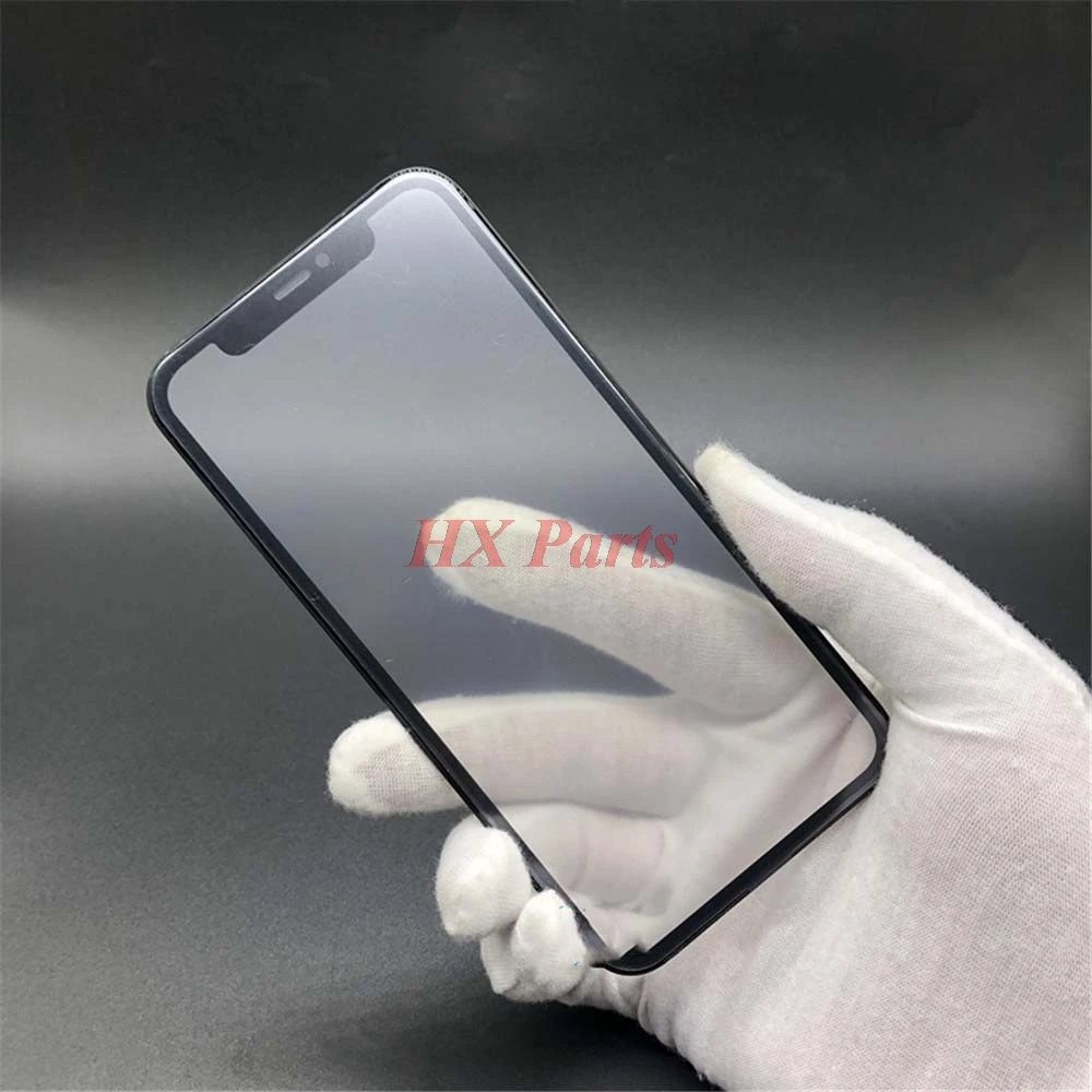 1 компл. Внешнее стекло для фронтального экрана с OCA + рамка в сборе iPhone X XS max 11 PRO MAX