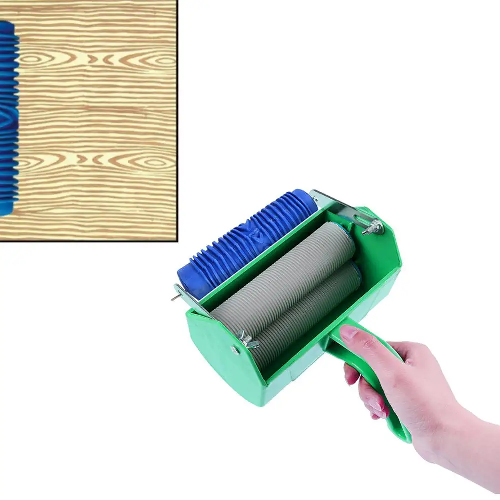 Круглая параллельная полоса мягкая резиновая головка машина для покраски стен |