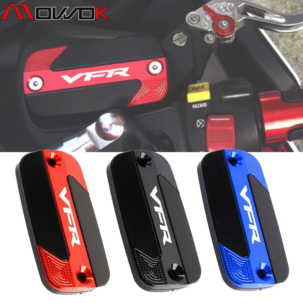 

For HONDA VFR 800 1200x VFR800 VFR800X VFR800F VFR1200x Crosstourer Motorcycle CNC Front Clutch Brake Fluid Reservoir Cover caps