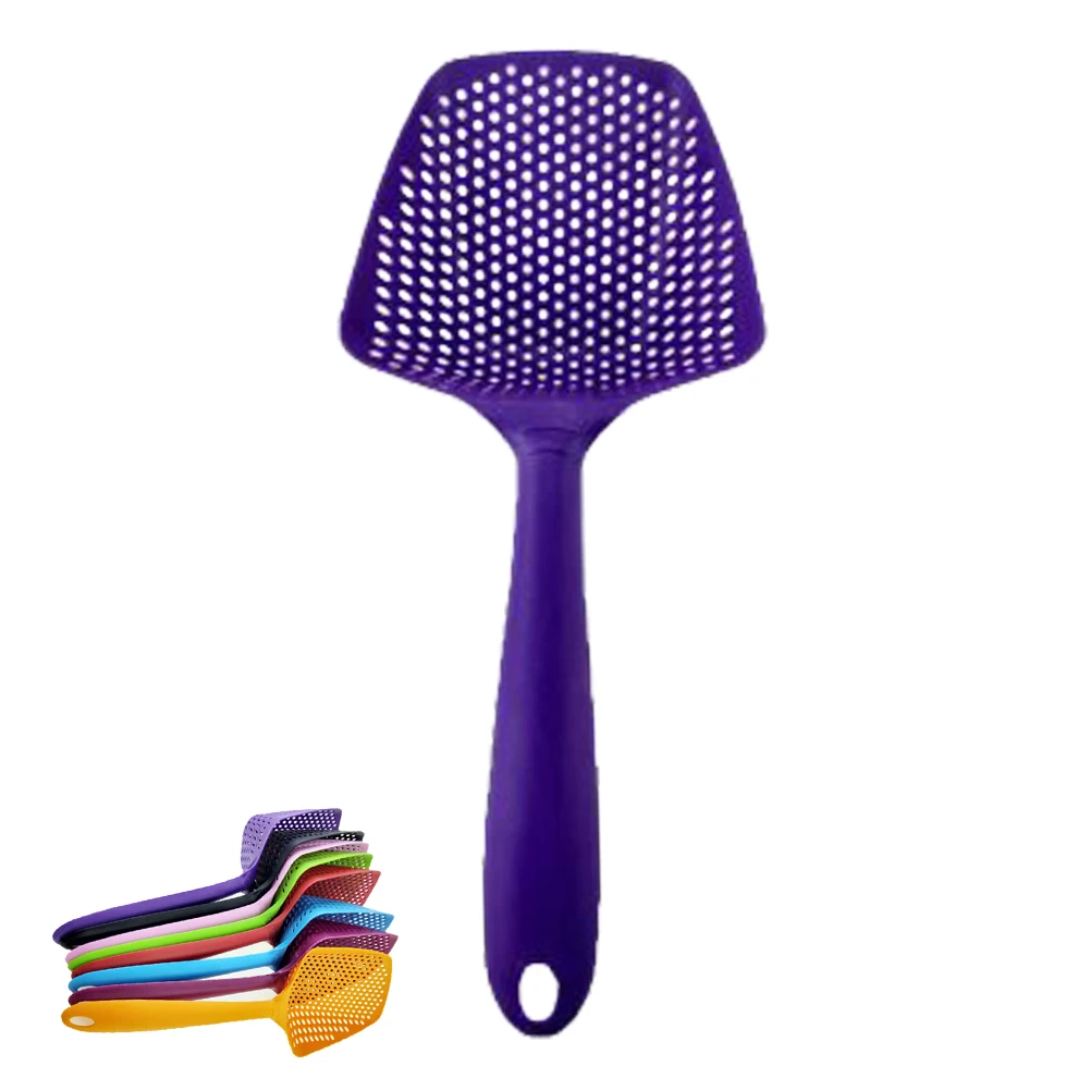 Кухонные лопаты сито для овощей Совок нейлоновая ложка большой пищевой фильтр