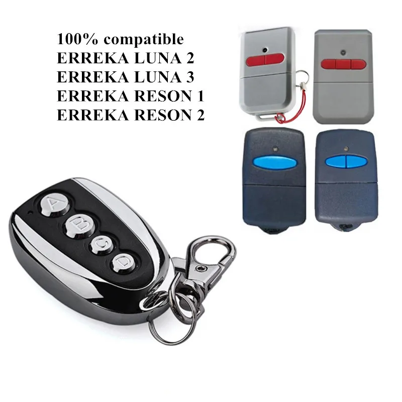 

ERREKA LUNA Garage Door /Automatic Door Remote Control Replicator 433MHz ERREKA RESON Garage Command 433.92 Handheld Transmitter