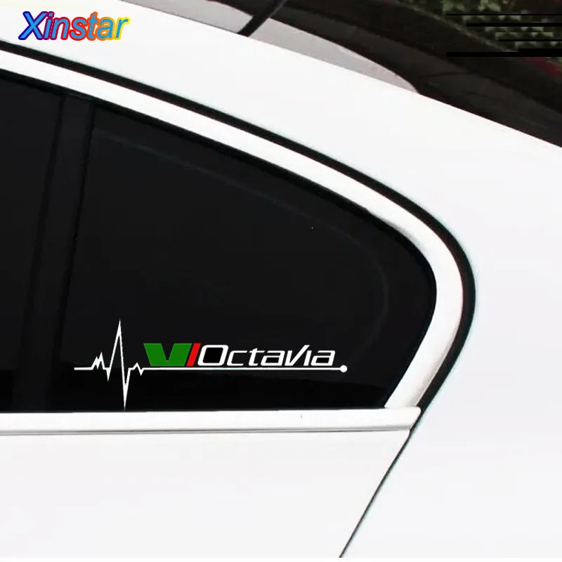 Наклейки на автомобильные окна для Skoda octavia 2 шт. | Автомобили и мотоциклы
