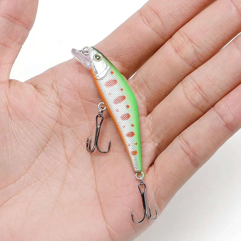 Жесткая приманка 5 3 г 63 мм кренкбейты в виде танцующего гольяна кренкбейт для