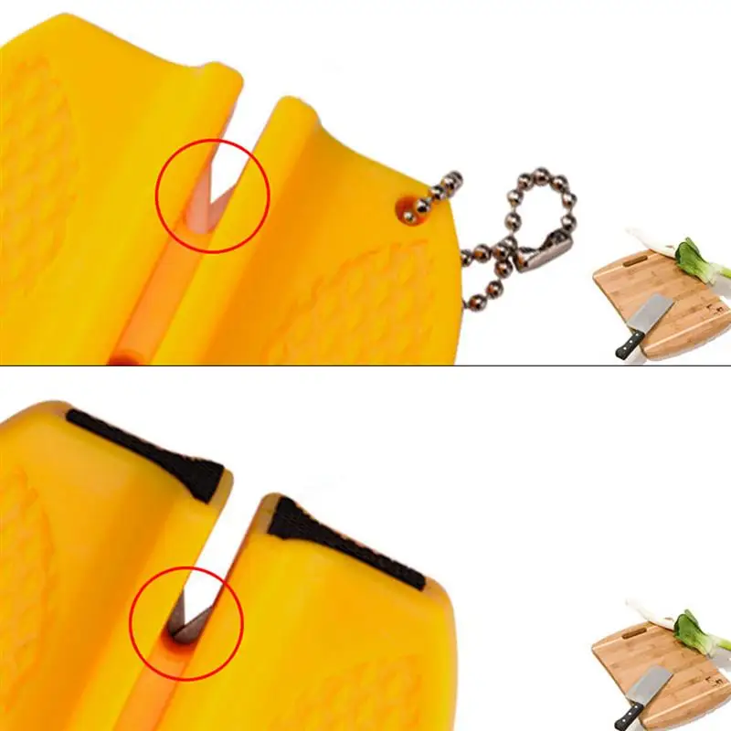 

Knife sharpener Mini Ceramic Rod Knife Sharpener Portable Ceramic Rod Whetstone Sharpener Sharpening Knives Stone Kitchen Tools