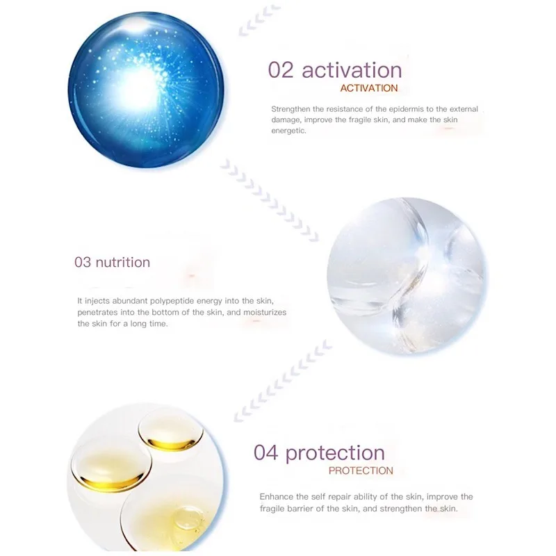 TSMC EGF порошок высушенный из сублимации для удаления акне 40 тысяч активных