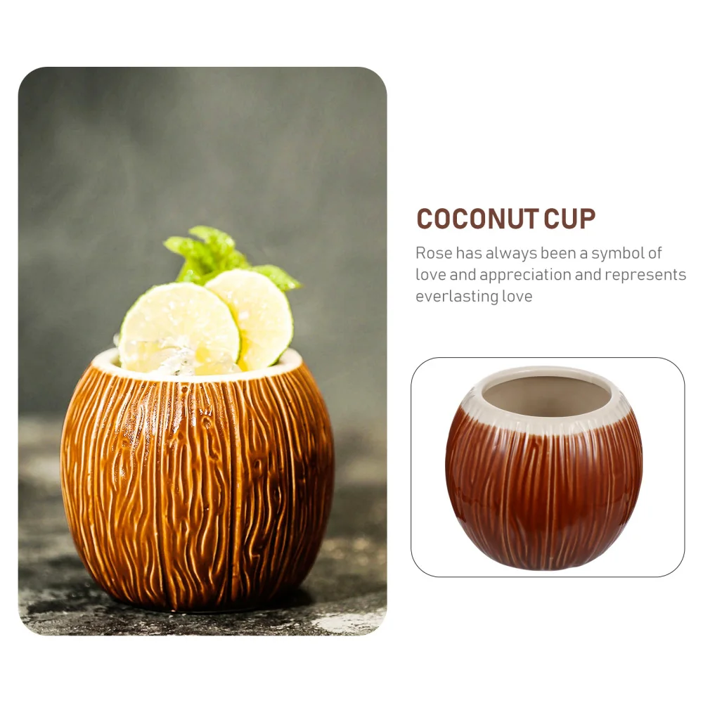 Керамическая чашка для бара дома ресторана креативная Кокосовая Коктейльная