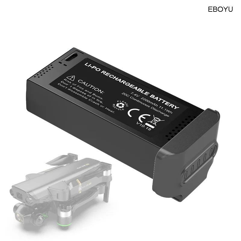 Аккумулятор EBOYU 7 4 в 2200 мА · ч литий-ионный аккумулятор запасная часть
