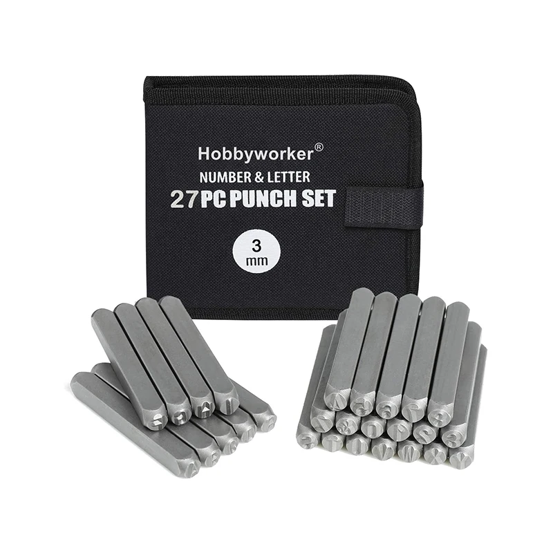 

XuQian 27pcs Metal Letter Stamping Punch Kit for Jewelry Making