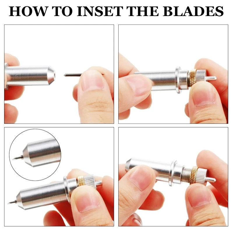 

60Pcs 45 Degree Standard Cutting Blades Replacement Blades Cut Blade for Explore Explore Air/Air 2 Maker Expression
