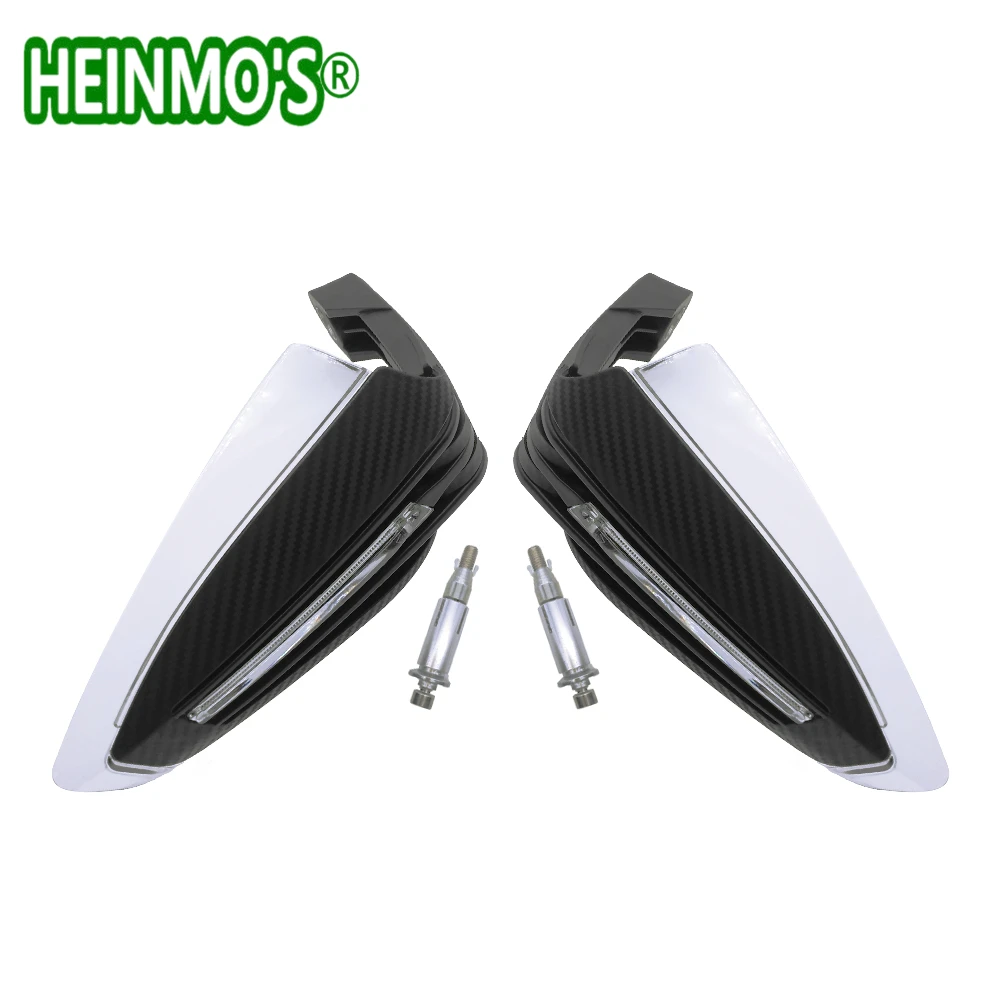 Универсальные защитные накладки на мотоцикл со светодиодной подсветильник кой