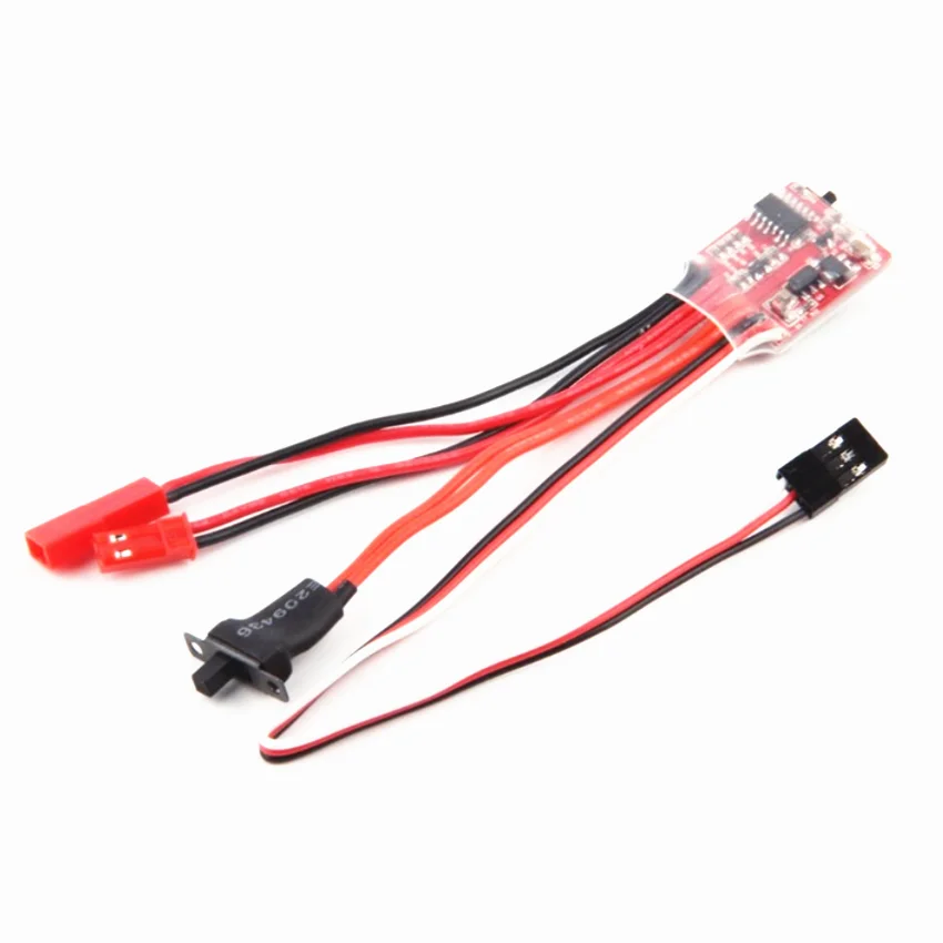 RC ESC 20A/30A щеточный двигатель регулятор скорости с тормозом для радиоуправляемого