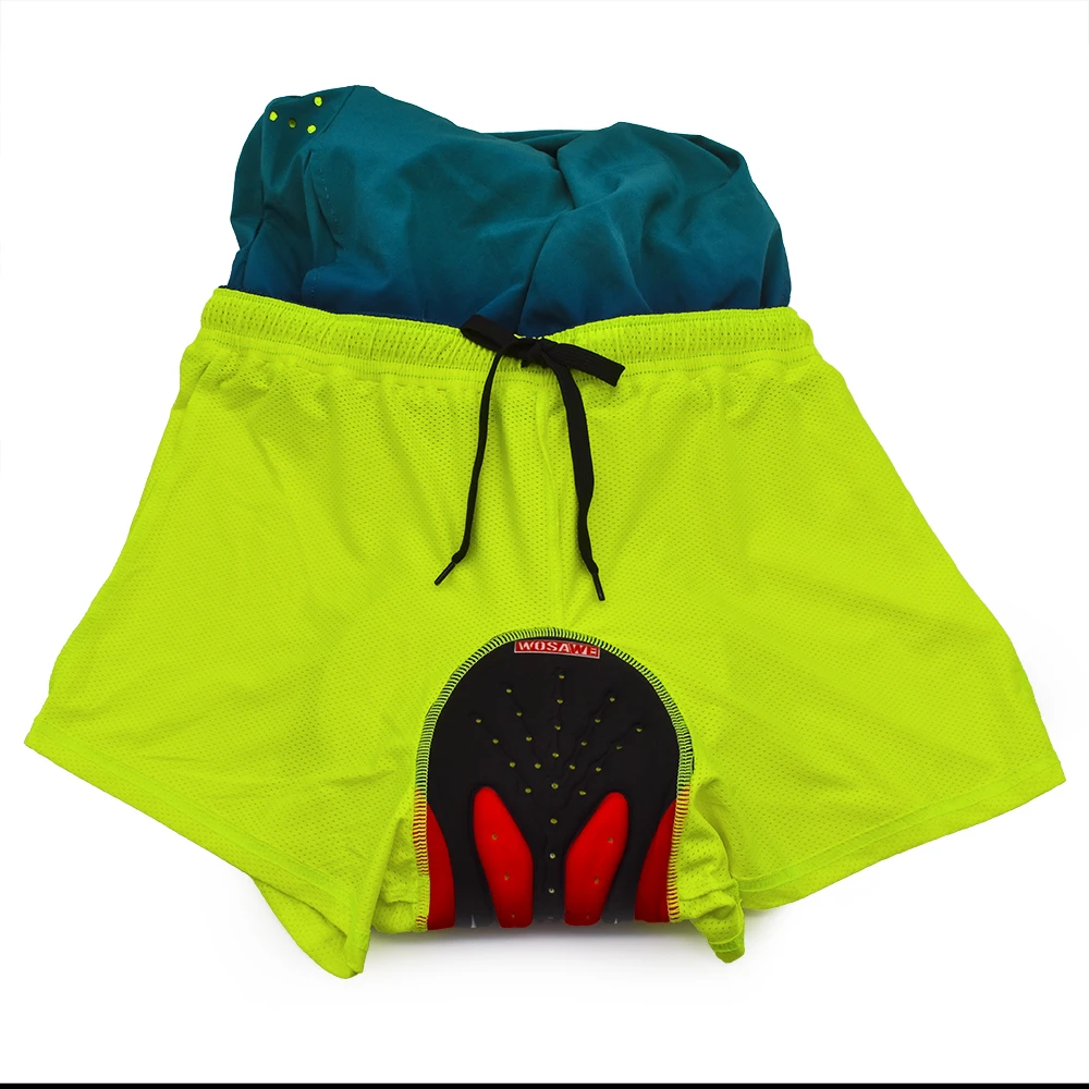 WOSAWE удобное нижнее белье для велоспорта губка гель MTB велосипедные шорты горные