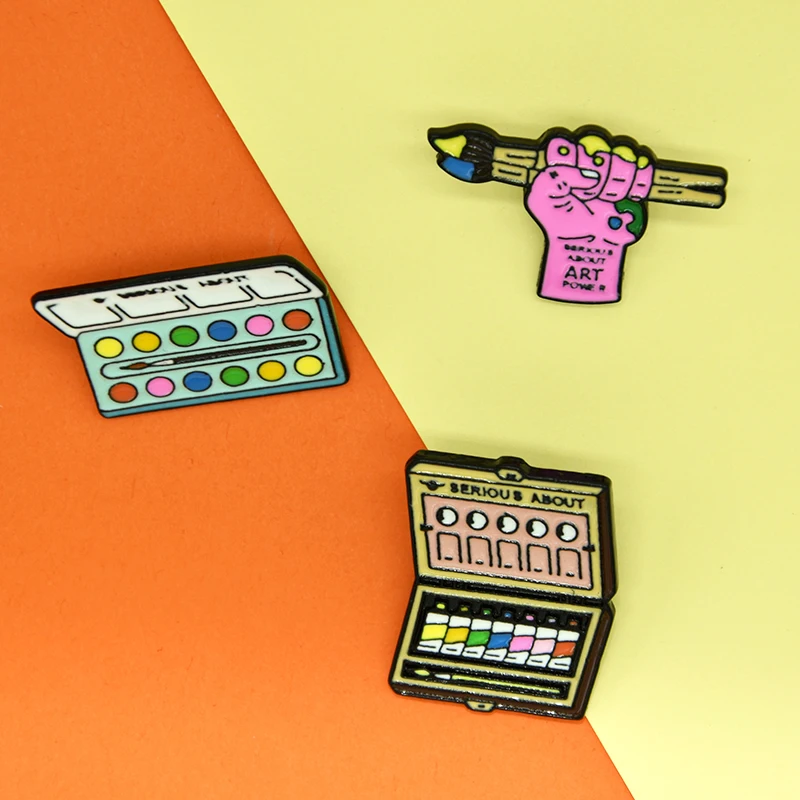 XEDZ модная клавиатура художник доска для рисования Кисть Живопись порошок