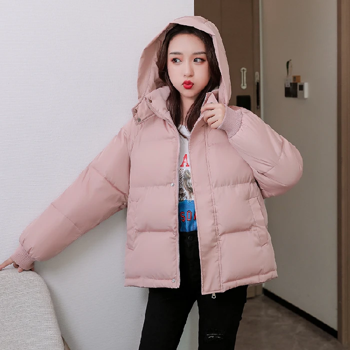 NEW 5 Color Women Puffer Jacket Korean Bubble Quilted Coat Thicken Warm Y2k Loose Parkas Casual Overcoat Female Winter 2022