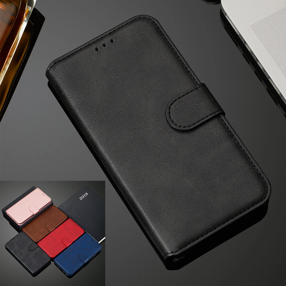 Флип кожаный чехол для Fundas huawei Y6 2019 (2019) Coque Y 6 Prime Чехол-книжка Чехол мобильного