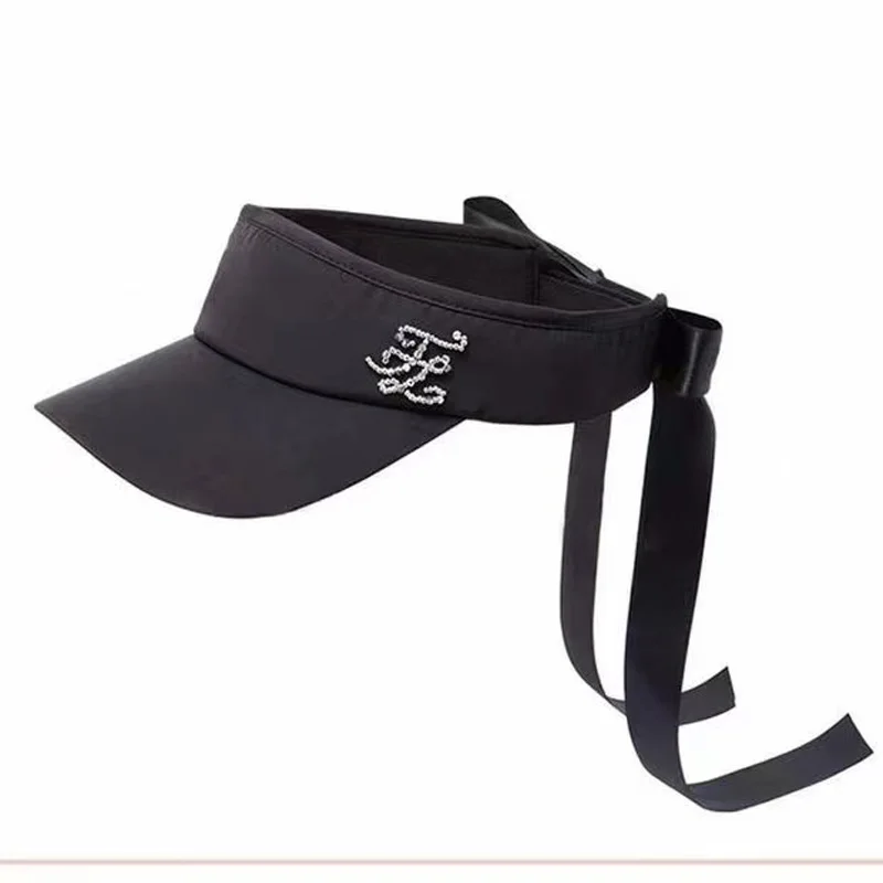 Golf women's sun visor hat ladies outdoor sunscreen sunshade empty top sports girl fashion tennis cap adjustable | Спорт и
