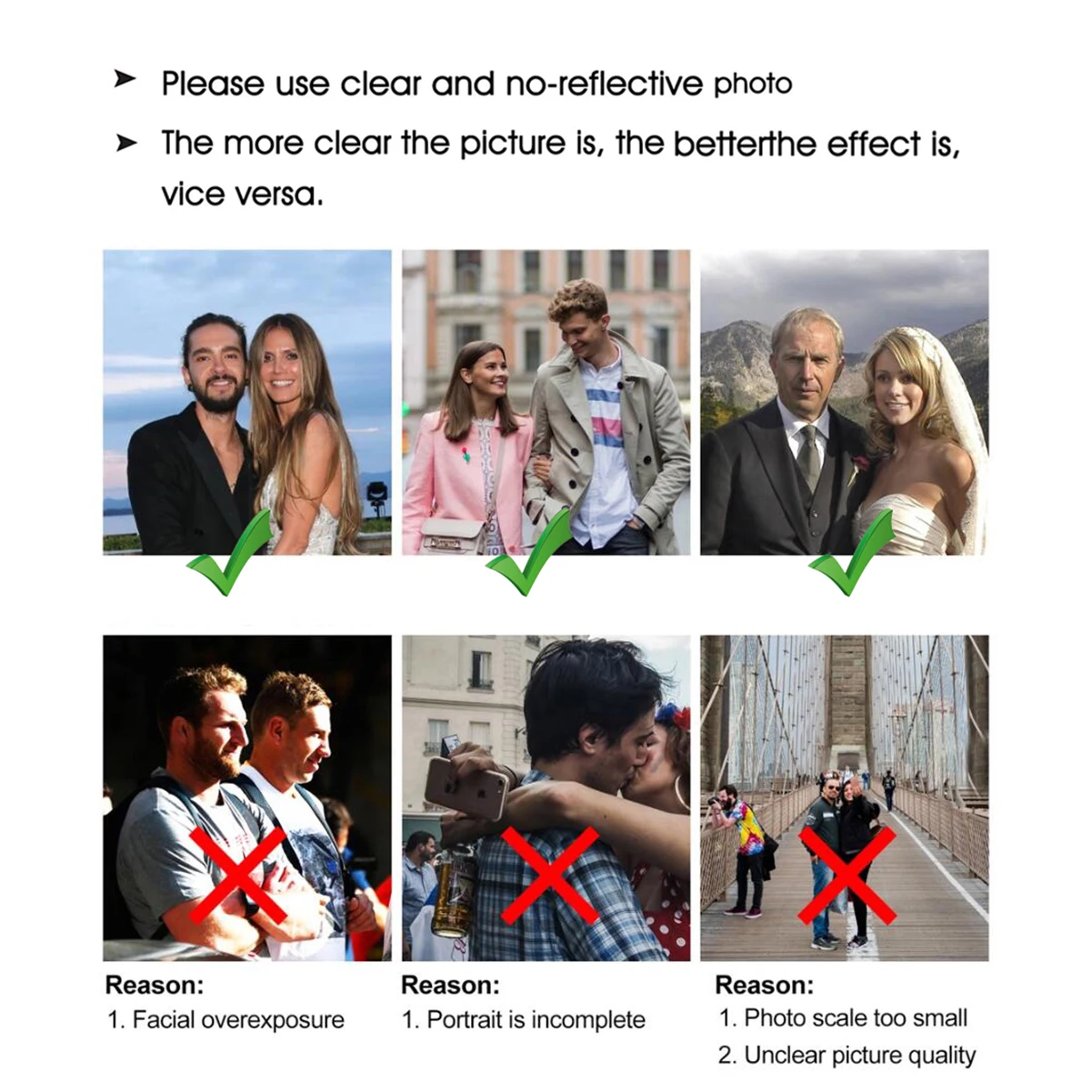 Custom Photo & Text PU Leather Wallet Men Short Business Wallets Personalized Gift for Him Men Dad Husband Father's Day Gifts