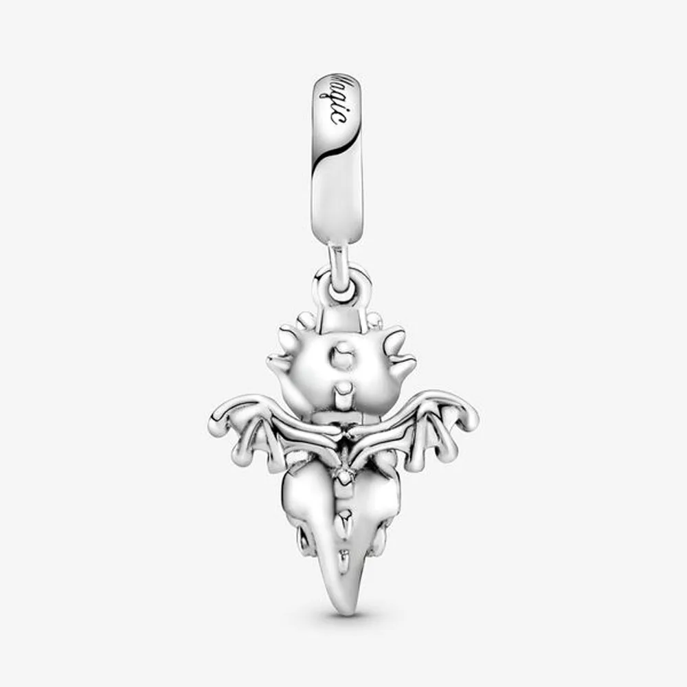2020 Горячее предложение 100% Стерлинговое Серебро 925 пробы You Are Magic Dragon болтающаяся
