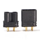 Штекер-патрон Amass XT30U, 20 шт.лот, штекер-гнездо, улучшенный 2 мм позолоченный мини-штекер типа банан для радиоуправляемого квадрокоптера