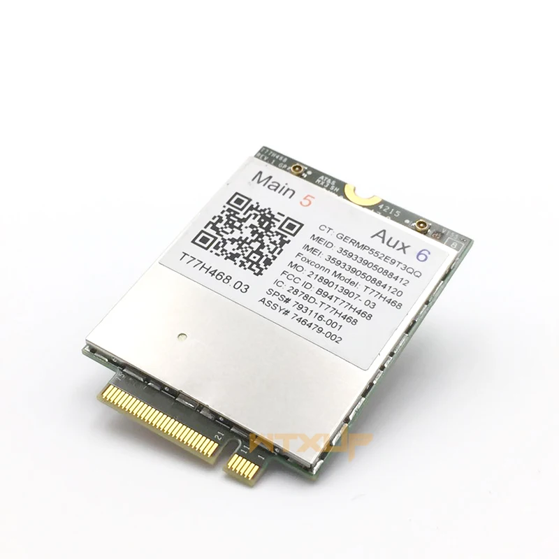 Модуль 4G LT4211 T77H468 GOBI5000 LTE/EV-DO/HSPA + карта WWAN SPS:793116-001 для HP Elitebook 740 750 820 840 G2/850 G3 |