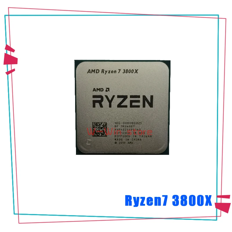 Процессор AMD Ryzen 7 3800X R7 3 9 ГГц Восьмиядерный 16 поточный процессор нм L3 = 32M 100 000000025