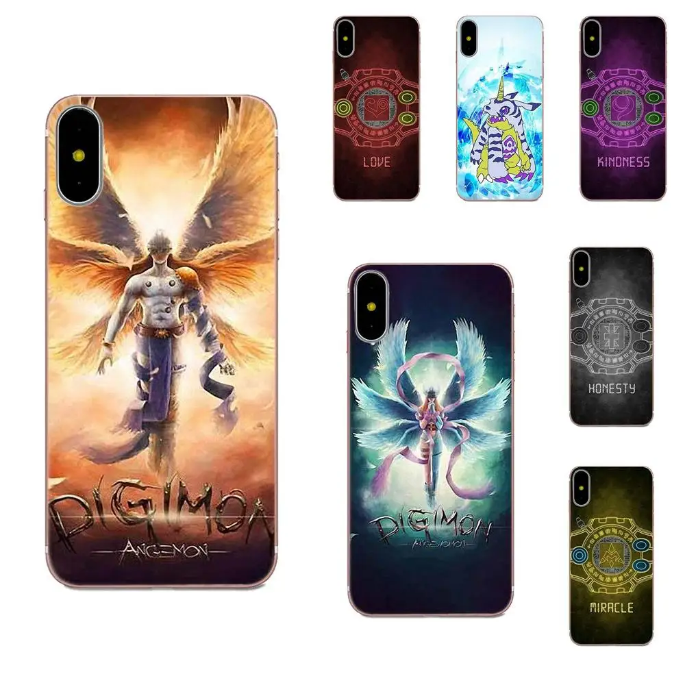 Digimon Logo For Samsung Galaxy Note 5 8 9 S3 S4 S5 S6 S7 S8 S9 S10 mini Edge Plus Lite TPU Cute Case|Чехлы-накладки| |