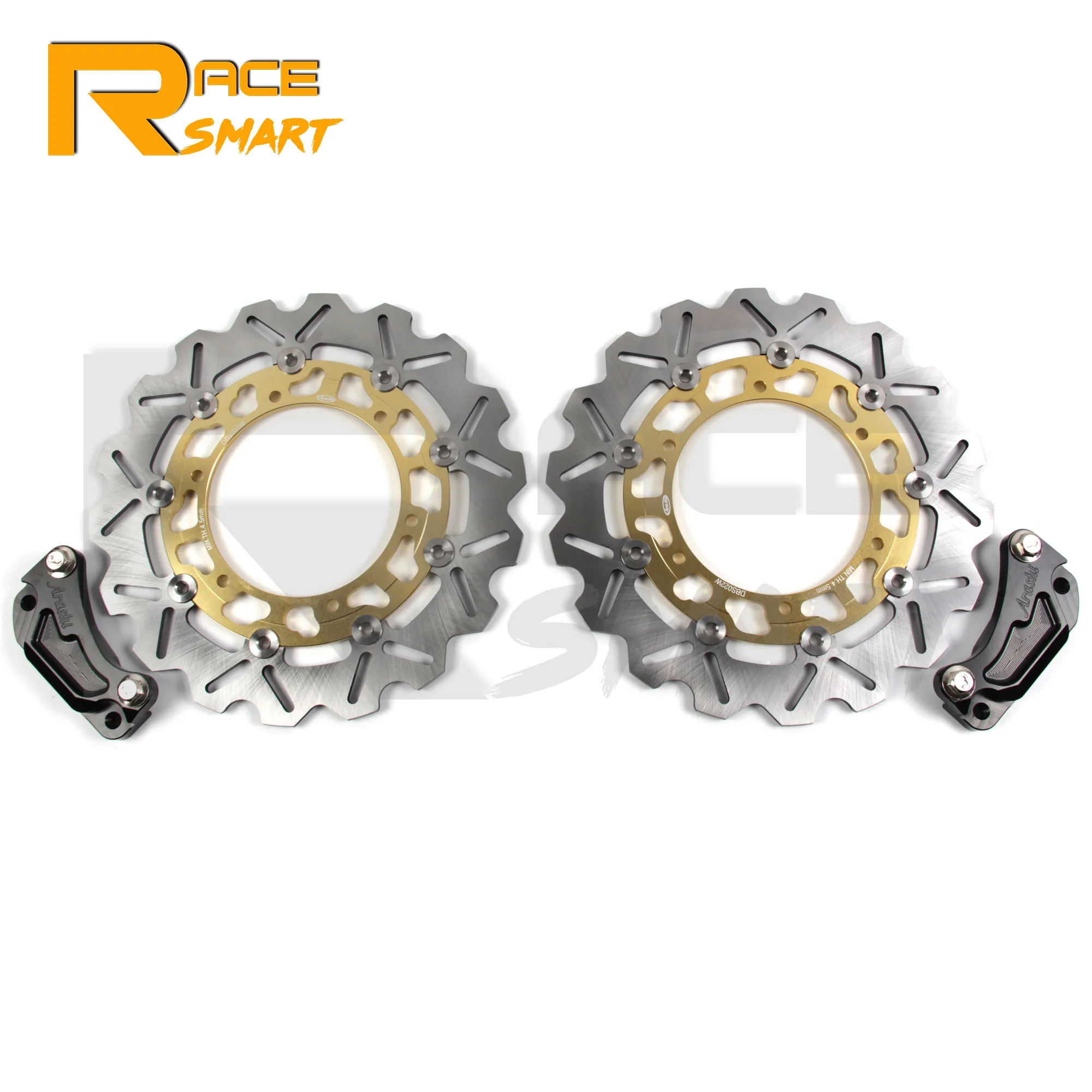 Передние тормозные диски для мотоциклов с ЧПУ из нержавеющей стали YAMAHA XP T MAX 500 2008