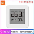Цифровой термометр XIAOMI с Bluetooth, 2 ЖК-экрана, цифровой измеритель влажности, беспроводной умный датчик влажности и температуры без батареи