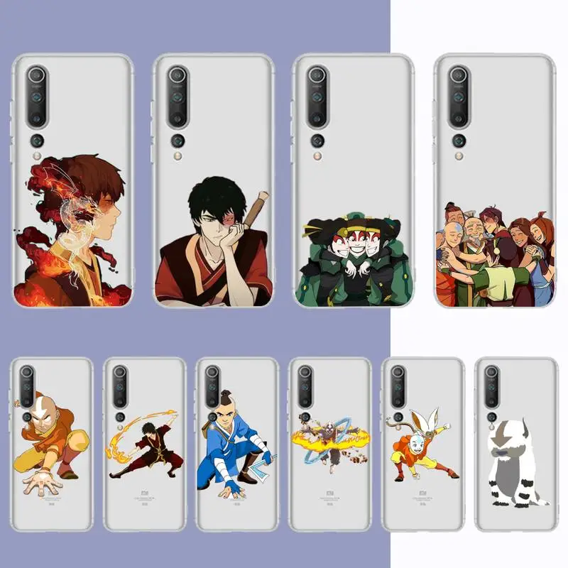 

Avatar The Last Airbender Phone Case For Redmi Note 5 7 8 9 10 A K20 pro max lite for Xiaomi 10pro 10T