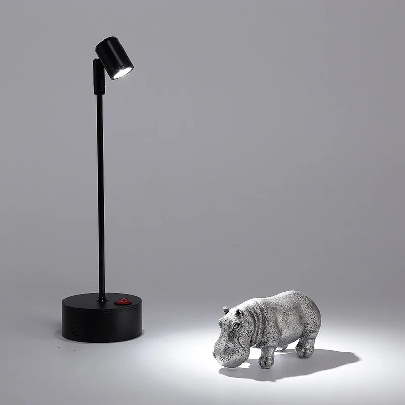 Светодиодный светильник витрин с питанием от батареи ювелирный дисплей