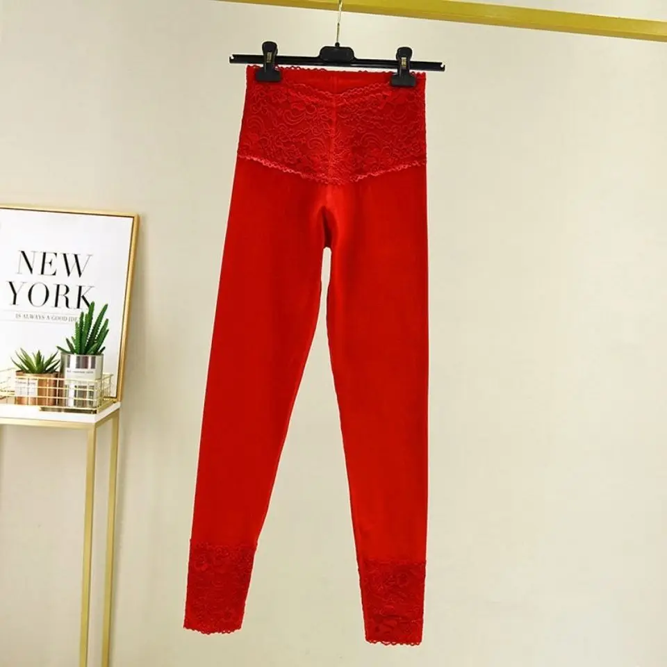 

Осень-зима 2021, женские теплые леггинсы, плотные бархатные облегающие брюки, женские брюки-карандаш с завышенной талией, женские леггинсы с к...