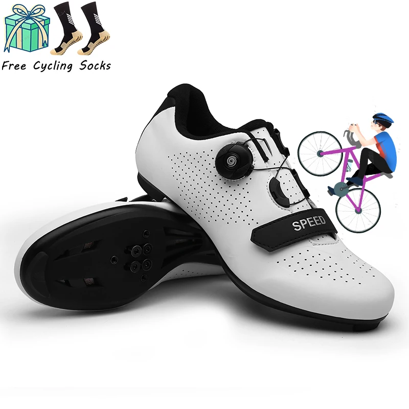 

Road Cycling Shoes Professional MTB Cycling Shoes Men Self-Locking Luminous mtb Shoes sapatilha ciclismo Spin Bicycle sneakers