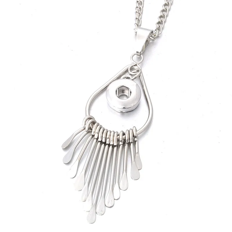 Новые винтажные ювелирные изделия металлические кнопки ожерелья 18 мм 12 ожерелье