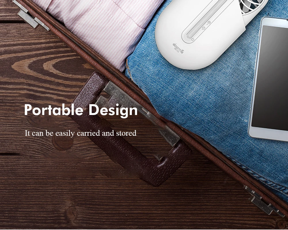 Xiaomi Deerma Палм вентилятор портативный вентилятор с ароматической терапией Ультра тихий воздушный охлаждающий Xiaomi Usb вентилятор