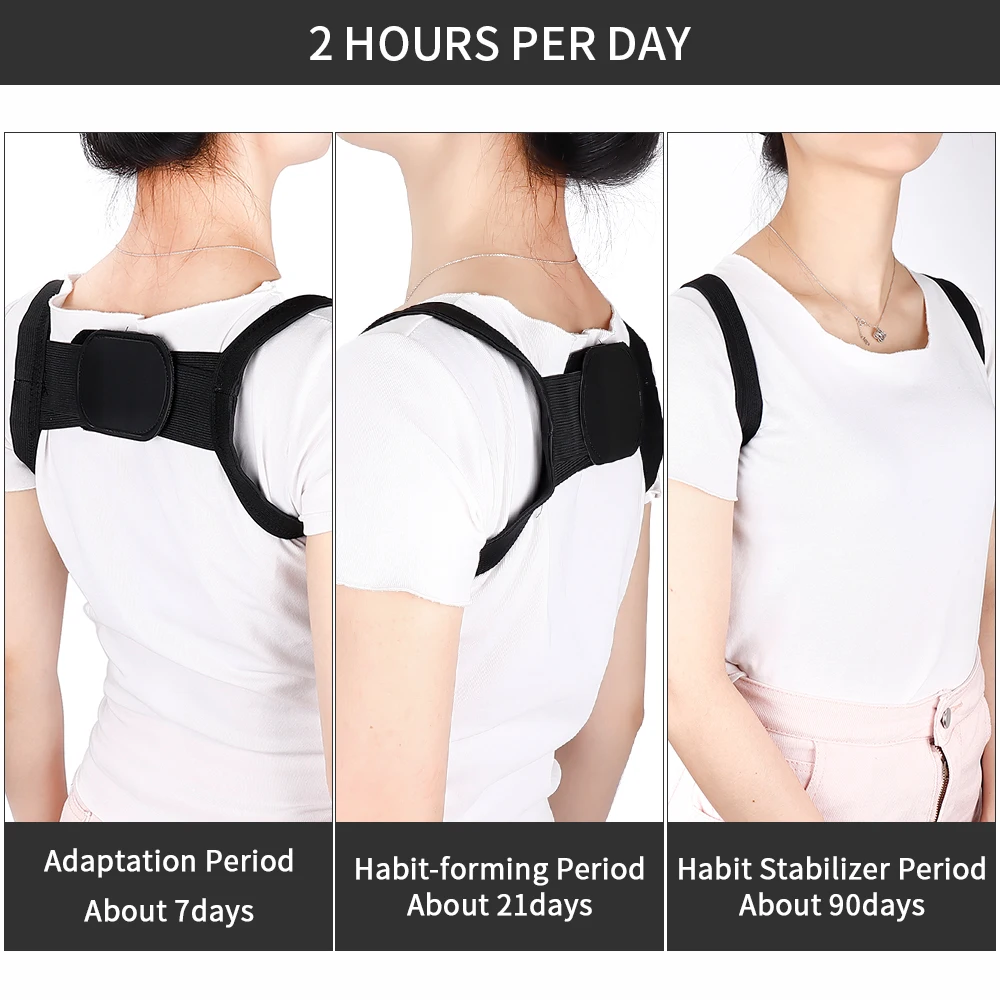 Ортопедический Корсет для коррекции осанки регулируемый размер поддерживающий