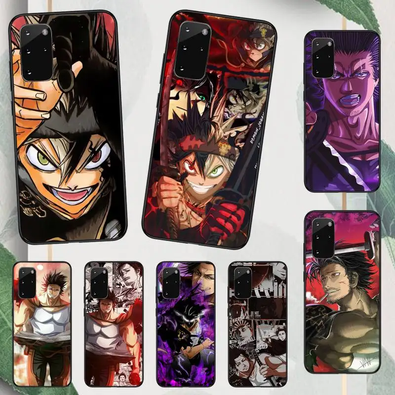 

Yami Sukehiro anime Phone Case For Samsung galaxy A S note 10 12 20 32 40 50 51 52 70 71 72 21 fe s ultra plus