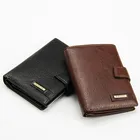 Брендовый мужской деловой кошелек 2 в 1 из натуральной кожи, клатч, бумажники, кошелек с обложкой для паспорта и лицензии